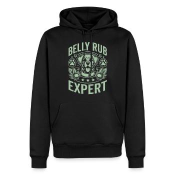 Dog Dad Gifts for Men - Männer Premium Bio Hoodie - Schwarz - Vorne - Nico (187cm)