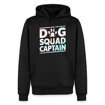 Dog Dad Gifts for Men - Männer Premium Bio Hoodie - Schwarz - Vorne - Nico (187cm)