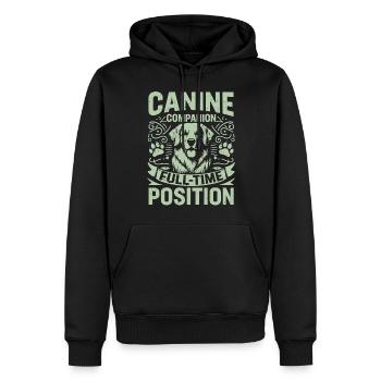Dog Dad Gifts for Men - Männer Premium Bio Hoodie - Schwarz - Vorne - Nico (187cm)