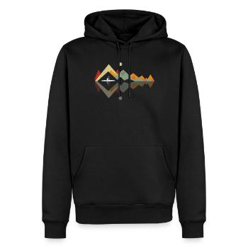 Watersports Kayaking Kayaker Canoeing - Männer Premium Bio Hoodie - Schwarz - Vorne - Nico (187cm)