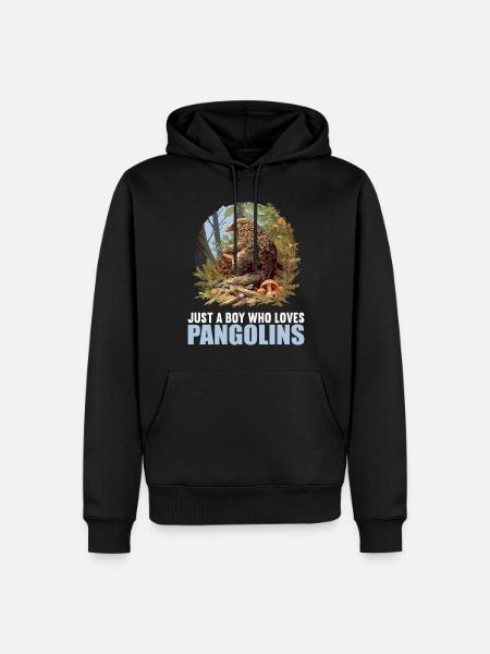 Pangolins Pangolin Pangolin - Men’s Premium Organic Hoodie - black