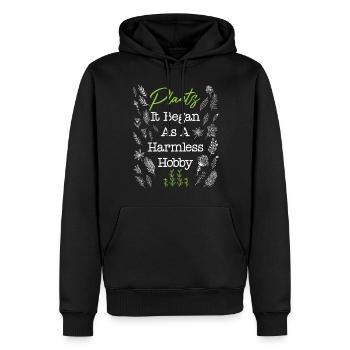 Plant Lover Gardening Plants It - Männer Premium Bio Hoodie - Schwarz - Vorne - Nico (187cm)