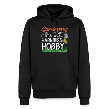 Plant Lover Gardening Gardening It - Männer Premium Bio Hoodie - Schwarz - Vorne - Nico (187cm)