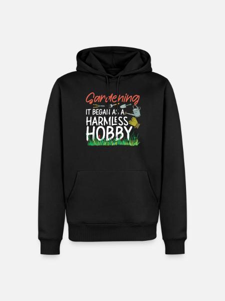 Plant Lover Gardening Gardening It - Men’s Premium Organic Hoodie - black