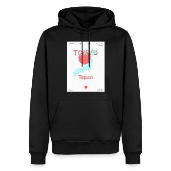 Japan Kawaii Anime Japanisch Liebhaber Geschenk - Männer Premium Bio Hoodie - Schwarz - Vorne - Nico (187cm)