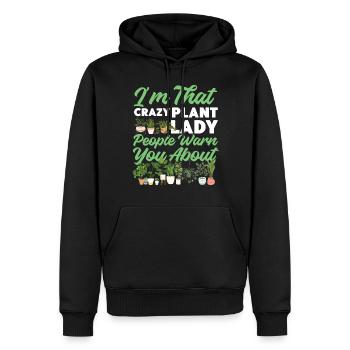 Plant Lover Gardening I'm That - Männer Premium Bio Hoodie - Schwarz - Vorne - Nico (187cm)