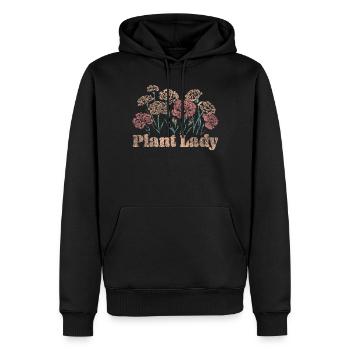 Plant Lover Gardening Flower Plant - Männer Premium Bio Hoodie - Schwarz - Vorne - Nico (187cm)