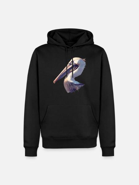 Pelicans Pelican - Men’s Premium Organic Hoodie - black