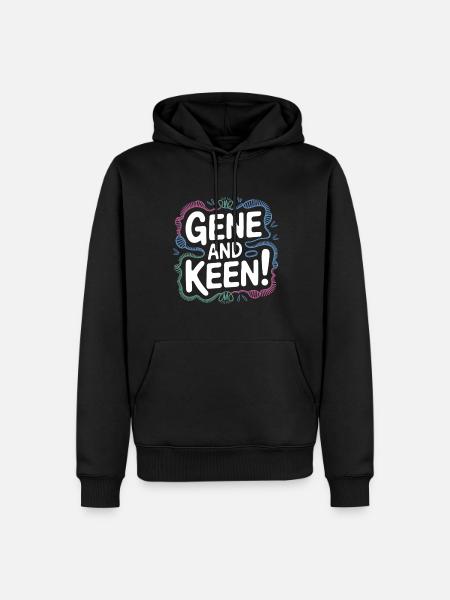 Gène et science aiguë - Sweat à capuche Premium bio Homme - noir