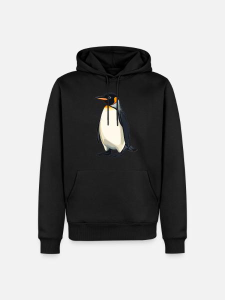 Penguins Penguin - Men’s Premium Organic Hoodie - black