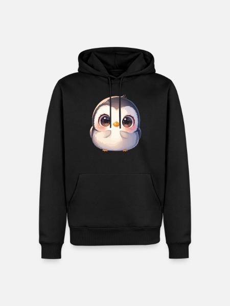 Penguins Penguin - Men’s Premium Organic Hoodie - black