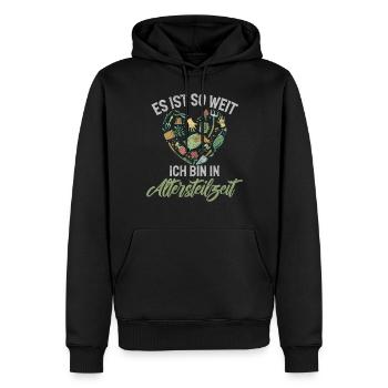 Gärtner Pflanzen Gartenarbeit Gartenbau - Männer Premium Bio Hoodie - Schwarz - Vorne - Nico (187cm)