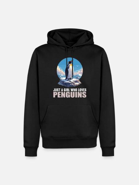 Penguins Penguin - Men’s Premium Organic Hoodie - black