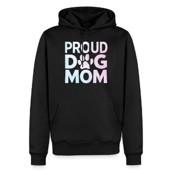 Dog Mom Gifts for Women - Männer Premium Bio Hoodie - Schwarz - Vorne - Nico (187cm)