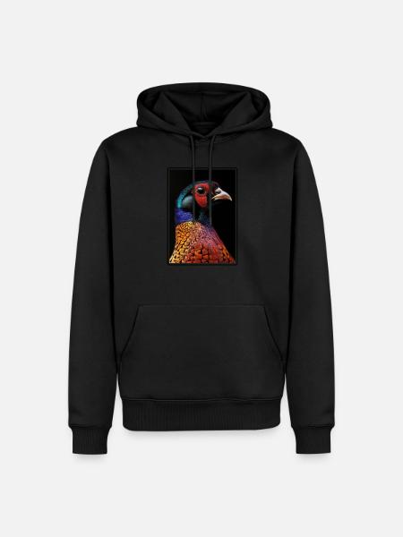 Pheasants Pheasant - Men’s Premium Organic Hoodie - black