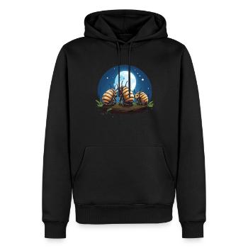 Alle Coolen Leute Züchten Winzige Dinosaurier - Männer Premium Bio Hoodie - Schwarz - Vorne - Nico (187cm)
