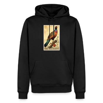 Pheasants Pheasant - Men’s Premium Organic Hoodie - black - Front - Nico (187cm)