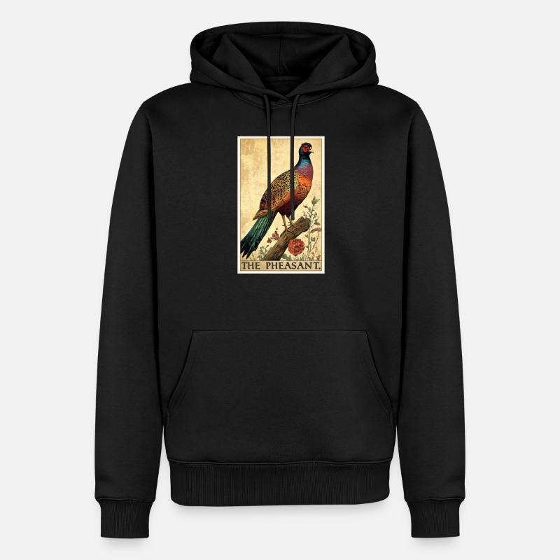 Faisans Faisan - Sweat à capuche Premium bio Homme - noir