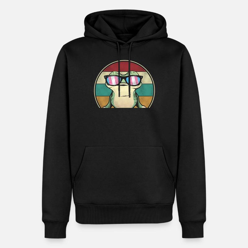 Transgender Trans LGBT Pride - Männer Premium Bio Hoodie - Schwarz