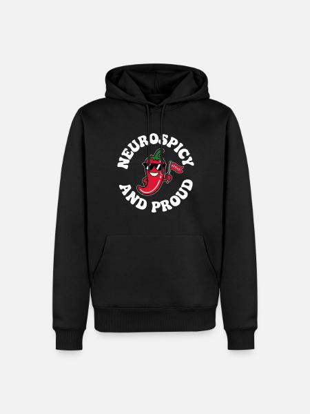 Neurospicy - Men’s Premium Organic Hoodie - black