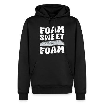 Restaurateur Meubles rembourrés - Sweat à capuche Premium bio Homme - noir - Devant - Nico (187cm)