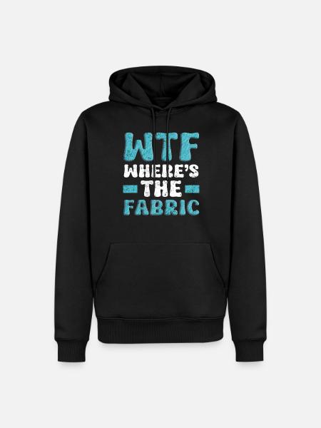 Restauratorin Polstermöbel - Männer Premium Bio Hoodie - Schwarz
