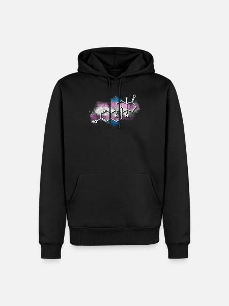 Transgender Trans LGBT Pride - Men’s Premium Organic Hoodie - black