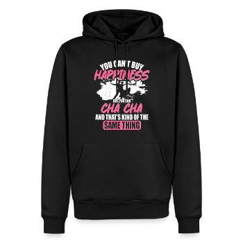 ChaCha Tanz You Can Cha Cha - Männer Premium Bio Hoodie - Schwarz - Vorne - Nico (187cm)