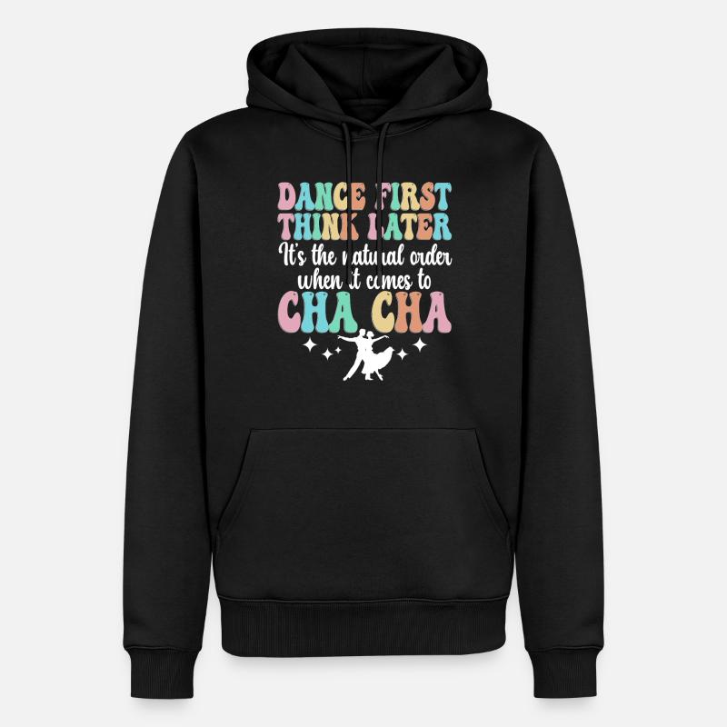 Danse ChaCha Danse - Sweat à capuche Premium bio Homme - noir