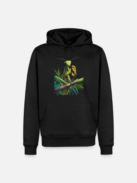 Praying mantises Praying mantis - Men’s Premium Organic Hoodie - black