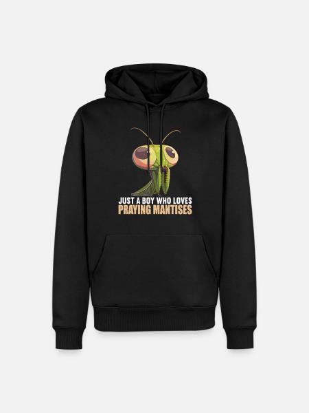 Gottesanbeterinnenen Gottesanbeterin - Männer Premium Bio Hoodie - Schwarz