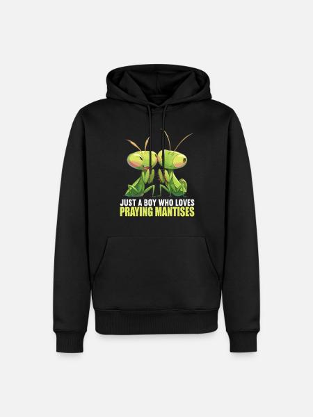 Praying mantises Praying mantis - Men’s Premium Organic Hoodie - black