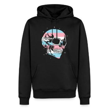Transgender Trans LGBT Pride - Männer Premium Bio Hoodie - Schwarz - Vorne - Nico (187cm)