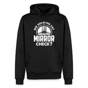 Driving School Driving Instructor - Men’s Premium Organic Hoodie - black - Front - Nico (187cm)