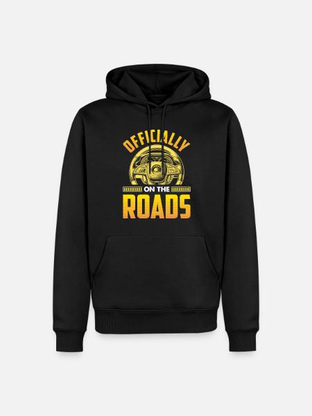 Fahrschule Fahrlehrer - Männer Premium Bio Hoodie - Schwarz