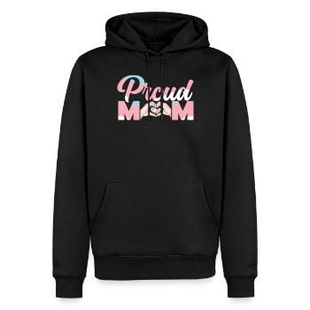 Transgender Trans LGBT Pride - Männer Premium Bio Hoodie - Schwarz - Vorne - Nico (187cm)