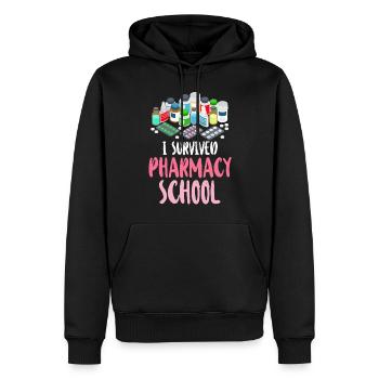Pharmacy Tech Technician - Männer Premium Bio Hoodie - Schwarz - Vorne - Nico (187cm)