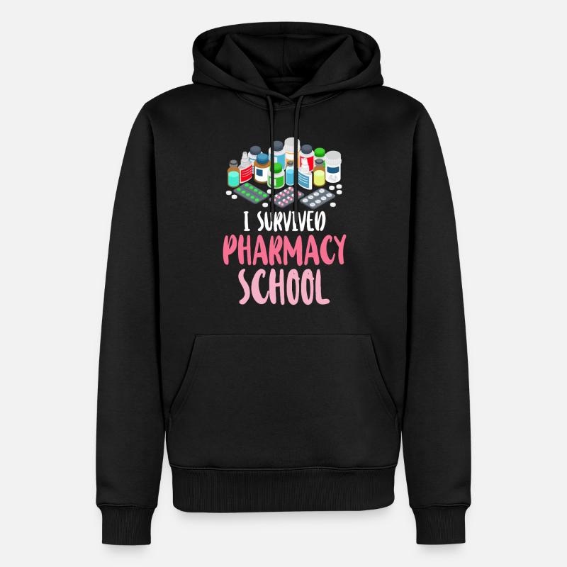 Pharmacy Tech Technician - Männer Premium Bio Hoodie - Schwarz