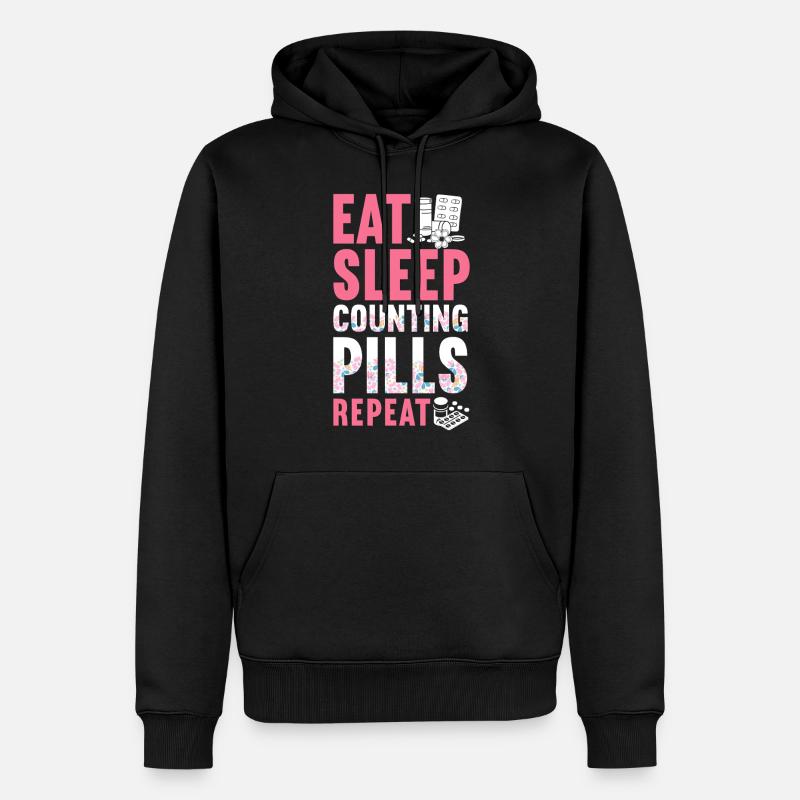Pharmacy Tech Technician - Männer Premium Bio Hoodie - Schwarz