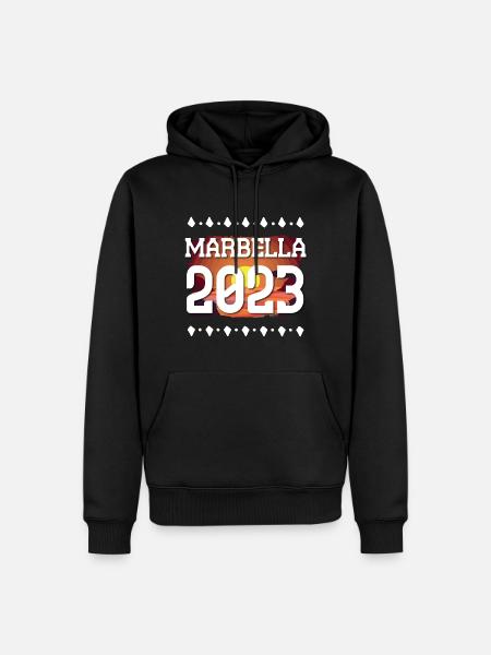 Marbella 2023 - Men’s Premium Organic Hoodie - black