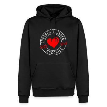 Hen party 2024 - Men’s Premium Organic Hoodie - black - Front - Nico (187cm)