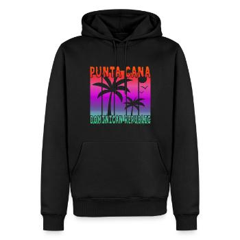 Punta Cana Dominican Republic - Männer Premium Bio Hoodie - Schwarz - Vorne - Nico (187cm)