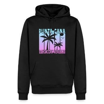 Punta Cana Dominican Republic - Männer Premium Bio Hoodie - Schwarz - Vorne - Nico (187cm)