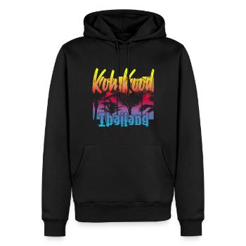 Koh Kood Thailand - Männer Premium Bio Hoodie - Schwarz - Vorne - Nico (187cm)