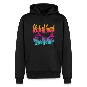 Koh Kood Thailand - Männer Premium Bio Hoodie - Schwarz - Vorne - Nico (187cm)