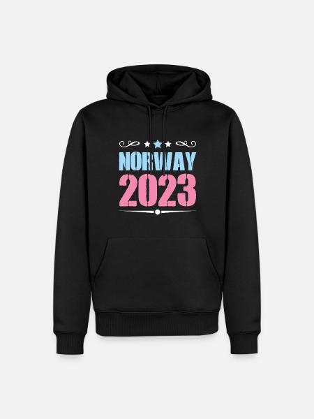 Norway 2023 - Men’s Premium Organic Hoodie - black