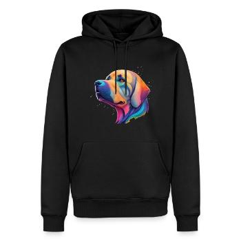 Golden Retriever Hunderasse Hunde Haustier Hund - Männer Premium Bio Hoodie - Schwarz - Vorne - Nico (187cm)