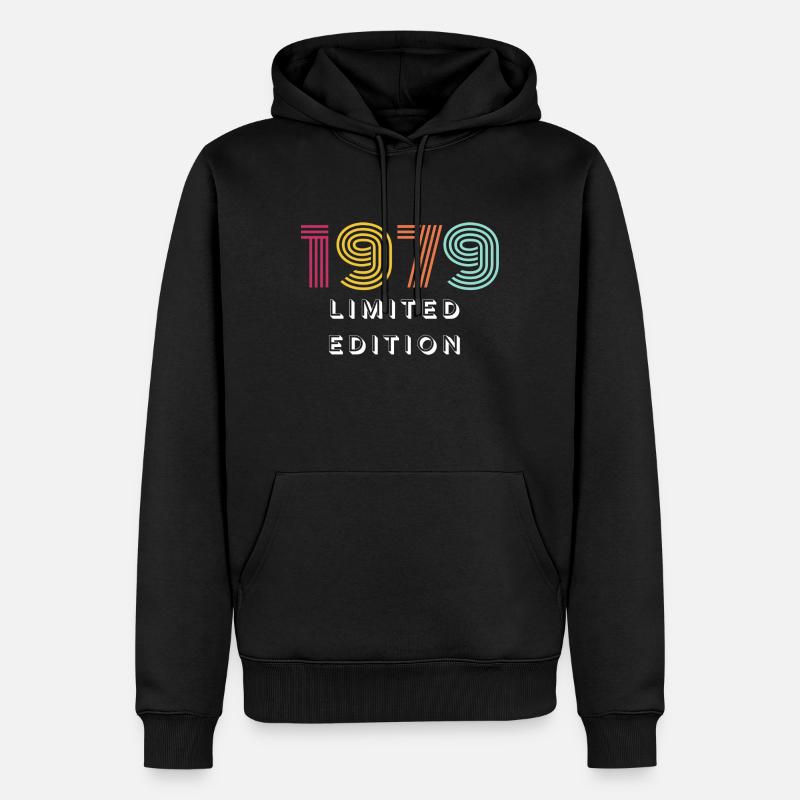 1979 Ltd Edition - Männer Premium Bio Hoodie - Schwarz