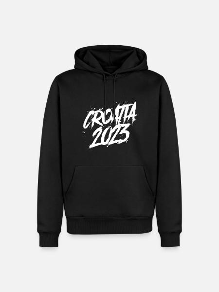 Croatia 2023 - Men’s Premium Organic Hoodie - black