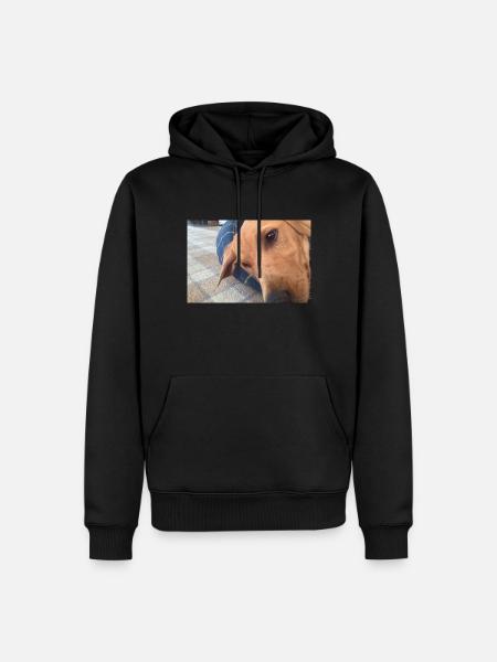 dog take over - Men’s Premium Organic Hoodie - black